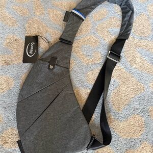 Gray Shoulder Bag for Women